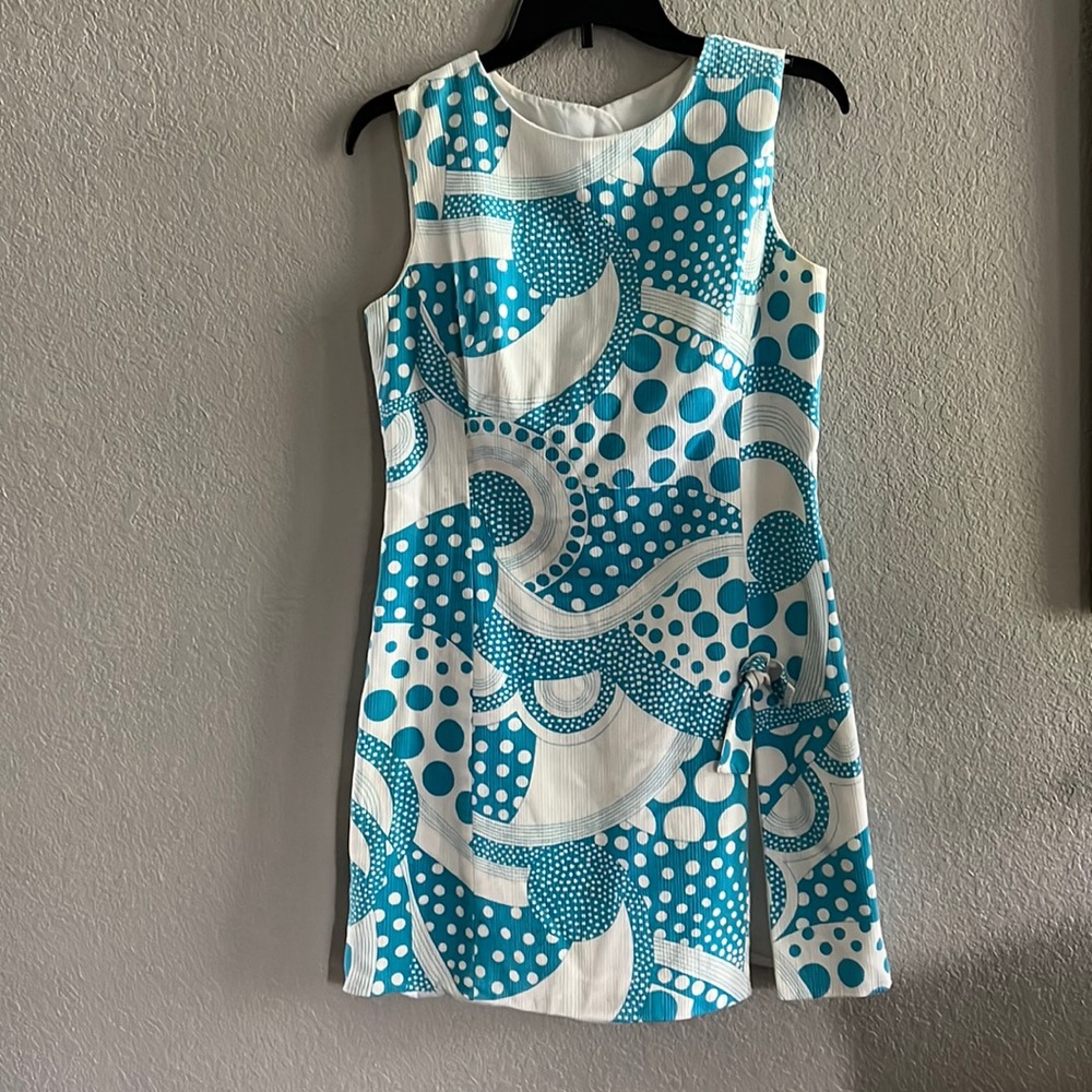 1960’s Go Go Dress polka dot pattern size S/M